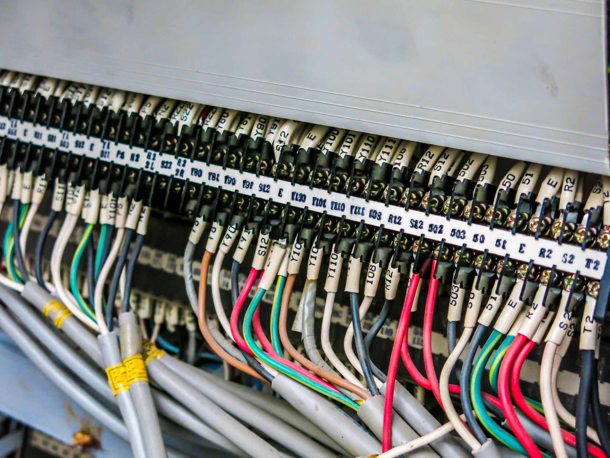 Plc's system for control and command Automatic machine