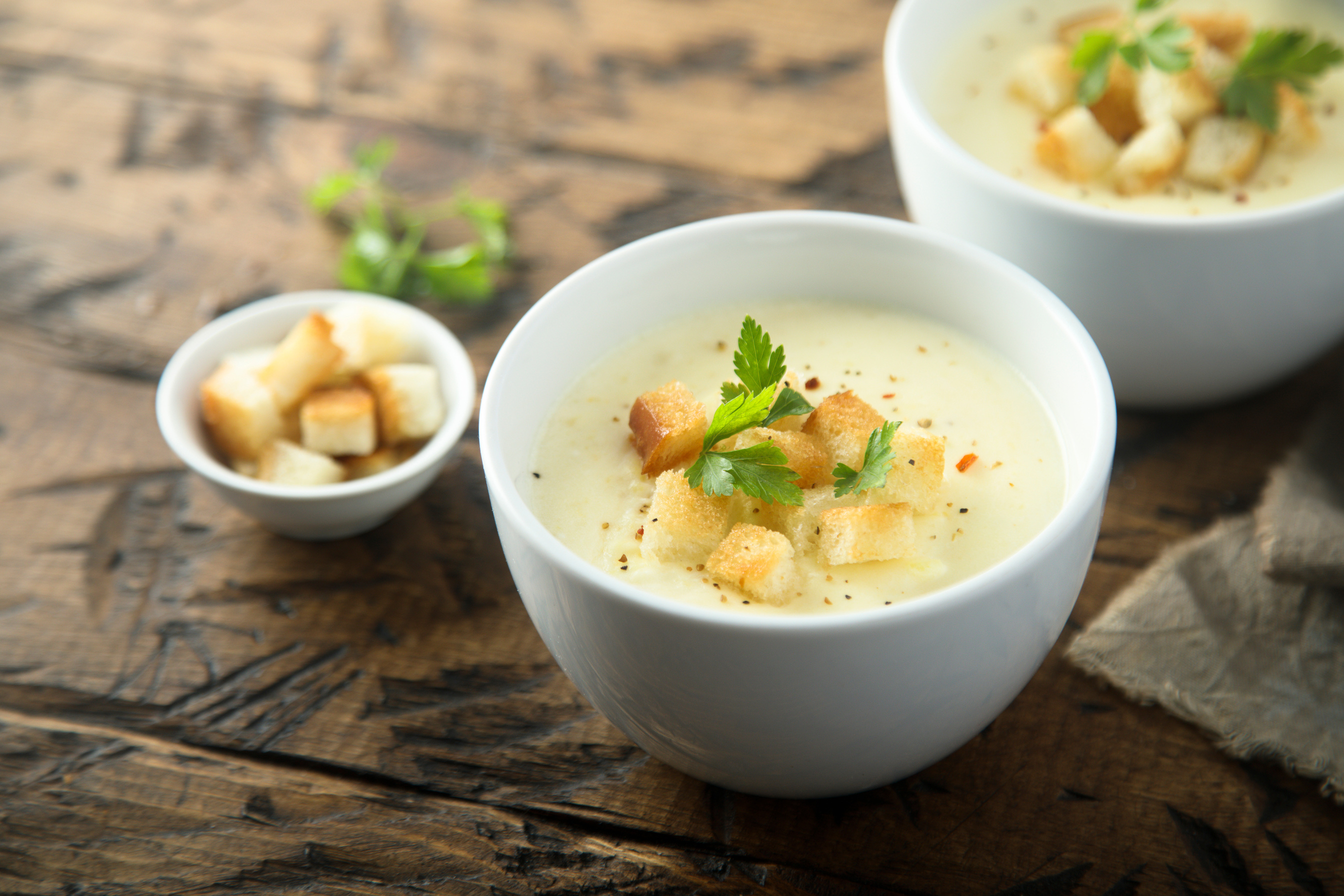 Cheese soup
