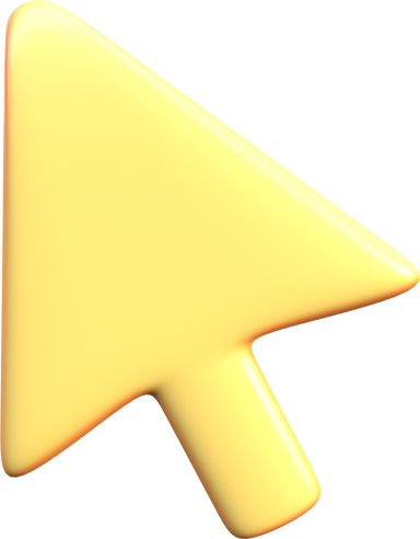 3D Arrow Cursor Icon